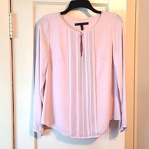 WHBM Blouse with Pearl Buttons